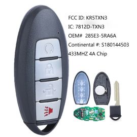 (433Mhz) S180144503 KR5TXN3 Keyless-Go Smart Remote Key For Nissan Kicks Rouge