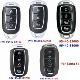 (433MHZ) Smart Proximity Remote Key for Hyundai Santa Fe 2018-2021 95440-S1050 S2000 S1200 S1100 S2200 S1000