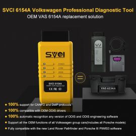 SVCI 6154A support CAN FD and DoIP protocol Support ODIS Version Lower Than V10
