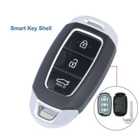 Key Shell 3 Buttons for Hyundai Tucson I30 Creta IX25 Solaris