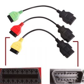 Fiat Ecu Scan Adaptors Fiat Connect Cable (3pieces/ set)