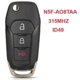 315MHz N5F-AO8TAA 3248-A08TAA 3btn Remote Key PCF7945P For 2015 - 2019 Ford F150 F250 F350 EXPLORER