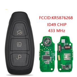 (433Mhz) KR5876268 Smart Key For Ford C-Max Focus Grand C-Max