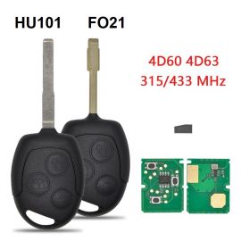(434/315MHz) 3 Buttons  Remote Head Key for Ford