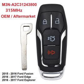 (315Mhz) M3N-A2C31243800 Smart Key For Ford Fusion Edge Explorer