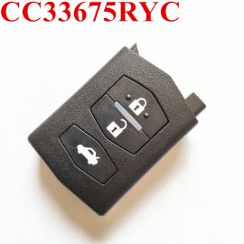 3 Buttons Car Remote Key Fit for MAZDA CC33675RYC