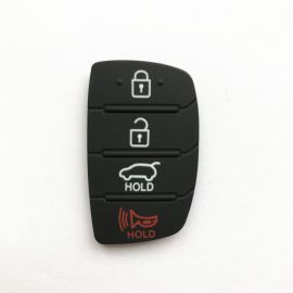 4 Buttons Remote Rubber for Hyundai 10 pcs