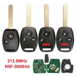 (313.8 MHz) N5F-S0084A - Remote Key for Honda / Acura 2006-2017 