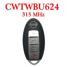 315 MHz 3+1 Buttons Smart Proximity Key for Nissan  Armada 2007-2015 - CWTWBU624