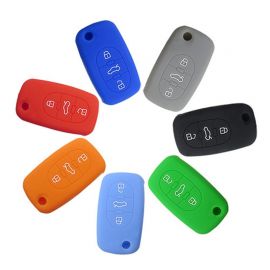 Silicone Cover for 3 Buttons Audi A4 A6 Car Keys - 5 Pieces