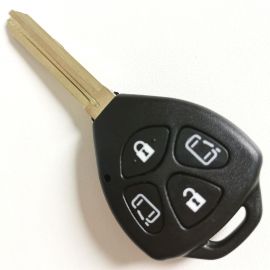 4 Button Remote Shell for Toyota - 5 pcs