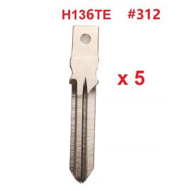 HU136TE Key Blade 5pcs/lot