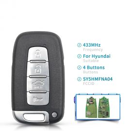 434MHz SY5HMFNA04 4 Buttons Smart Proximity Key for Hyundai Kia