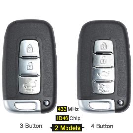 434MHz Smart Proximity Key for Hyundai I30 I45 IX35 with PCF7952 ID 46 Chip