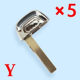 New type Smart Key Emergency Blade for Audi - 5 pcs