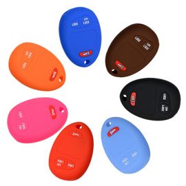 Silicone Cover for Chevrolet Car Keys - 5 Pieces