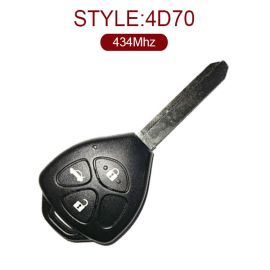 for Toyota 3 Button 434MHz 4D70 NXP Board TOY47