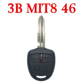 3 Buttons 434 MHz Remote Key For Mitsubishi - MIT8 ID46