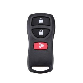 3 Buttons Remote Shell with Rubber Pad for Nissan (5pcs)