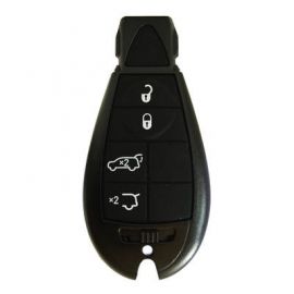 4 Buttons Remote Shell without Panic for Jeep Chrysler Fobik Dodge - Pack of 5