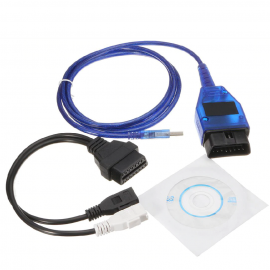 VAG 409.1 KKL 409 kkl OBD2 USB Cable with FTDI