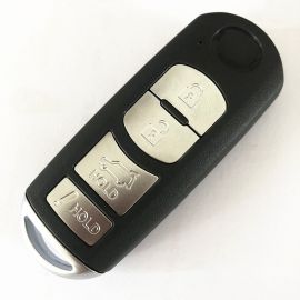 3+1 Button 315 MHz Smart Proximity Key with SUV Button For Mazda SKE13D-02/01- Using OEM Mainboard For Mazda FCCID: WAZSKE13D02/01  Model: SKE13D-02/01 with OEM Board