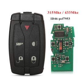 (433MHz / 315MHz)  PCF7953 5 Buttons  Smart Proximity Key for Land Rover FreeLander