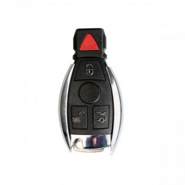 MB Smart Key Shell 3+1 Button Plastic with a Red Button work with VVDI CG BE key