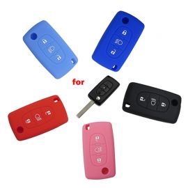Silicone Cover for 3 Buttons Peugeot 508 308 Car Keys - 5 Pieces