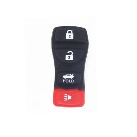 4 button Key Rubber Pad for Nissan 5 pcs