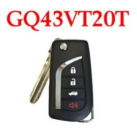 3+1 Buttons 315 MHz Remote Key for Toyota 2004-2010  - GQ43VT20T (4D67 Chip)