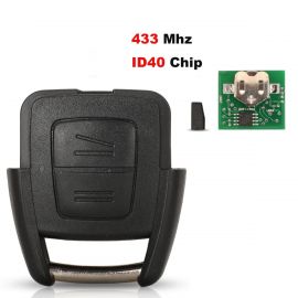 2 Buttons 434 MHz Remote Key for Opel Astra Zafira Vectra