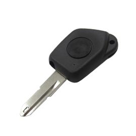 1 Button Key Shell with Light for Peugeot 406 - Pack of 5