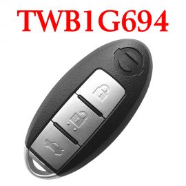 (433Mhz) TWB1G694 3 Buttons Smart Proximity Key for Nissan Juke Qashqai ID46 PCF7952A