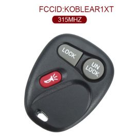 AK019003 for GMC Car Key Fob Replacement Transmitter Remote Keyless Entry Remote Control for KOBLEAR1XT,315MHz