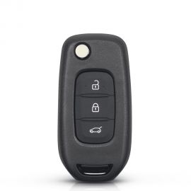 3 Button Remote Folding Flip Car Key Shell For Renault XP Megan Kadjar Koleos 5pcs/lot