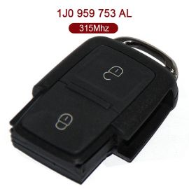 for VW Remote Key 2+1 Button 315MHz 1J0 959 753 AL