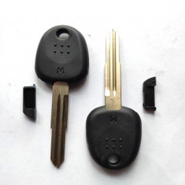 Transponder key shell for Hyundai with ﾡﾰLﾡﾱ on the blade  5pcs