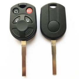 4 Buttons Remote Key Shell for Ford with HU101 blade 5pcs