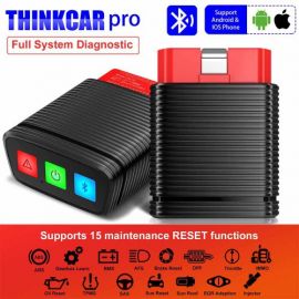 (Support Diagzone software) THINKCAR PRO Bluetooth OBD2 Full System Diagnostic Reset Service Scanner With 5 Free Software