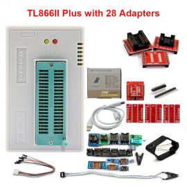 XGecu TL866II Plus with 28 Adapters