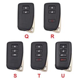 Key Shell For XHORSE XM Smart Key And Lonsdor 8A Smart Key For Toyota Camry RAV4 5pcs/Lot