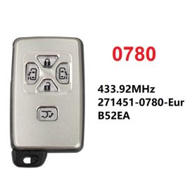 (0780-433.92Mhz) (4+1) Button Smart Key For Toyota (TOY48)
