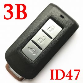 3 Buttons 434 MHz Smart Proximity Key for Mitsubishi - ID47
