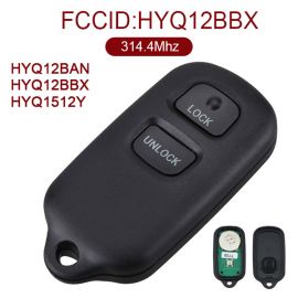for Toyota 2+1 Button Remote Control (USA) 314.4MHz HYQ12BBX
