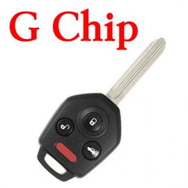 315 MHz 4 Buttons Remote Head Key for 2012-2019 Subaru / CWTWB1U811 / B110 / G Chip 80 Bit