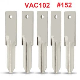 VAC102 Uncut Key Blade For Renault Key Shell 5pcs/lot