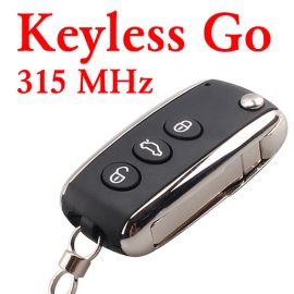 3 Buttons 315 MHz Smart Proximity Key for Bentley - PCF7943 With Keyless Go