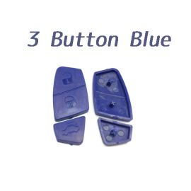 3 Button Rubber Pad Blue Color for Fiat 10 pcs