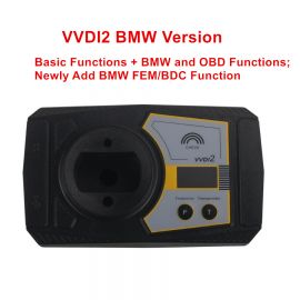 Original Xhorse VVDI2 Key Programmer With Basic, BMW and OBD Functions, Newly Add BMW FEM/BDC Function